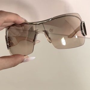 Very rare Dior Airspeed 1 Sunglasses In Light Blush Pink